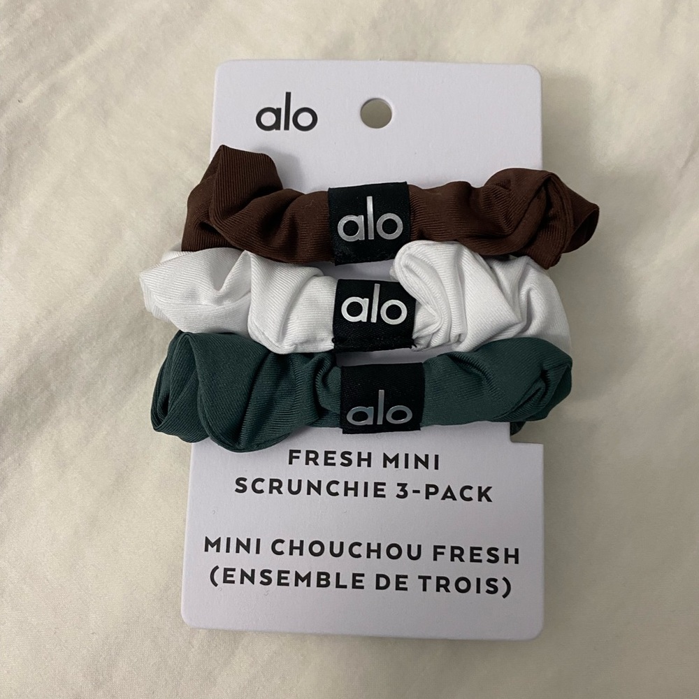 Alo Fresh Mini Scrunchie 3-Pack